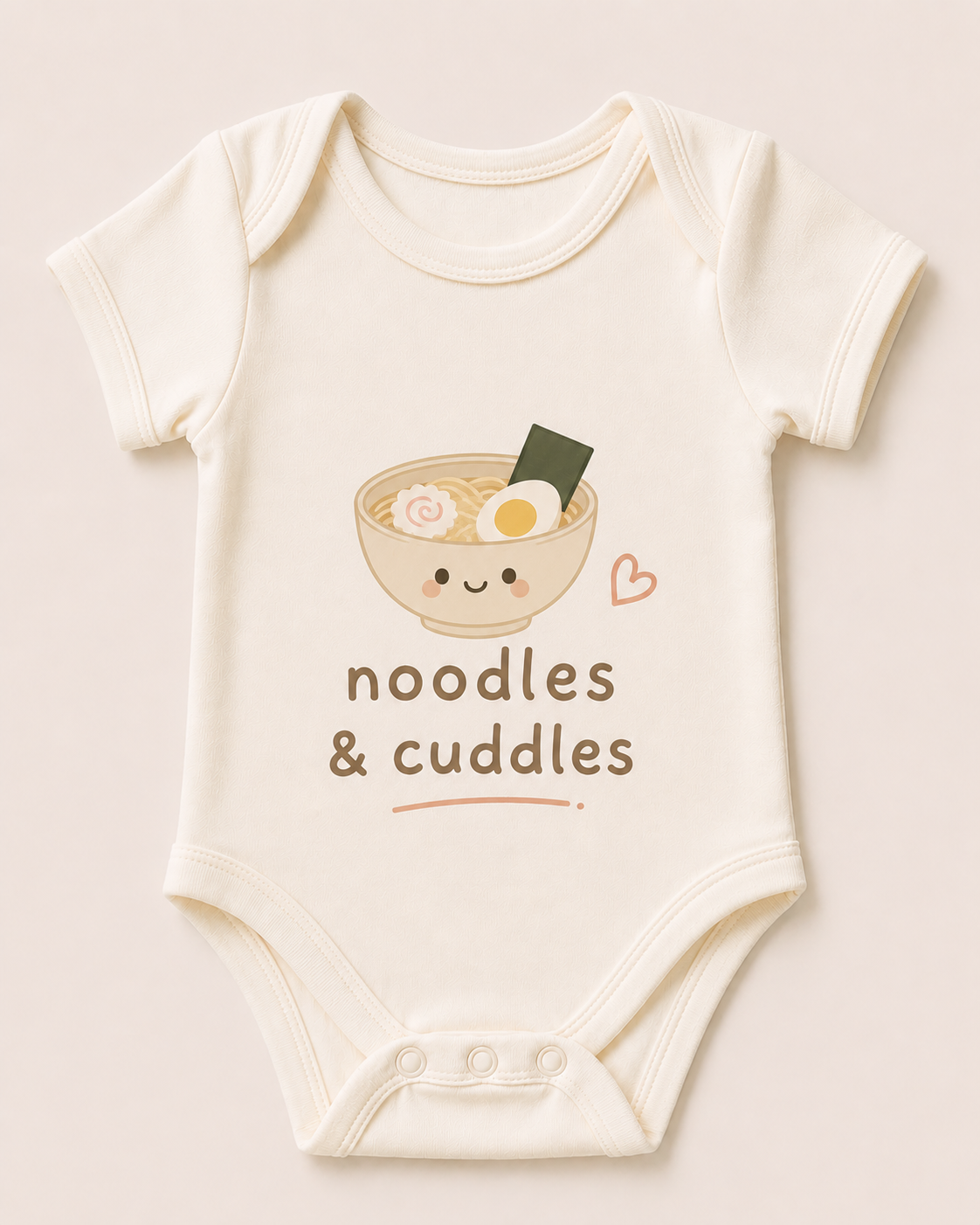 Noodles and Cuddles baby onesie